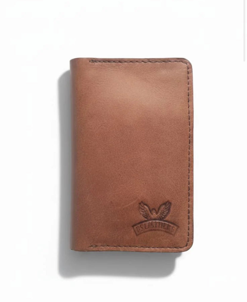 Leather long wallet