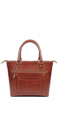 Red leather bag for women